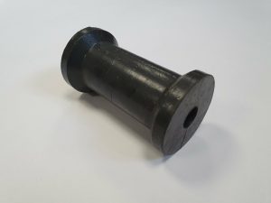 5" straight rollers Dumbbell