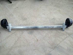 Axle 1500kg 1615mbc 2077ohf 4x5.5pcd waterproof bearings tandem brackets
