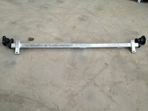 axle 750 kg unbraked 1407 mbc 4x 4 inch