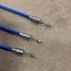 Knott Avonride detachable brake cable 1130/1340mm STAINLESS STEEL (BLUE IN COLOUR)