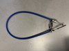 Knott Avonride detachable brake cable 1130/1340mm STAINLESS STEEL (BLUE IN COLOUR)