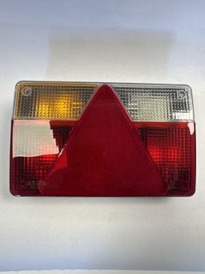 5 function light horizontally mounted with plug sockets  LEFT