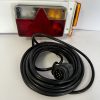 Heavy duty lighting board 2.03 metre wide with 10 metre cable. Two Fog Lights Two Reversing lights and side reflectors fitted.