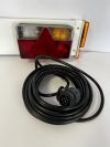 Heavy duty lighting board 2.03 metre wide with 10 metre cable. Two Fog Lights Two Reversing lights and side reflectors fitted.