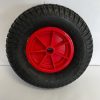 Wide trolley wheel with 35mm bore (supplied with bushes that reduce bore to 26mm)