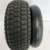 Wide trolley wheel with 35mm bore (supplied with bushes that reduce bore to 26mm)
