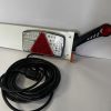 Heavy duty Lighting board 2.29m wide  with 10m cable. Two Fog Lights Two reversing Lights, combination rear,side and frontlights on stalk. LED Lights
