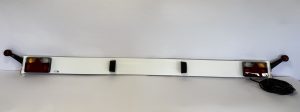 Heavy duty Lighting board 2.29m wide  with 10m cable. Two Fog Lights Two reversing Lights, combination rear,side and frontlights on stalk