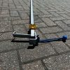 light board arm standard 25 box 2m long cranked end