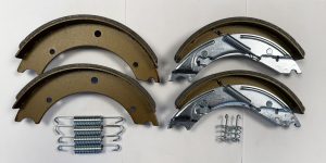 ALKO BRAKE SHOES FOR 2361 HUB 4x 384509 complete axle
