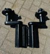 Independent  units 350kg pair unbraked with extended hubs for 10" wheels