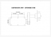 Independent  units 350kg pair unbraked with extended hubs for 10" wheels