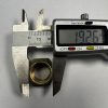 Single use flange nut for alko 750kg bearing