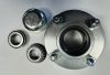 COMPLETE HUB 1" TAPER ROLLER 4x4" PCD