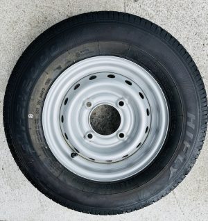 175 X 13 WHEEL AND TYRE 8PLY 4X5.5inch PCD