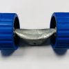Snipe boat roller wing bracket & non marking roller dumbbell