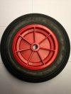 350X8 TYRE 250X8 RED PLASTIC RIM 26MM BORE