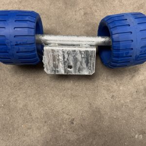 Snipe two roller bracket with rollers assembled for 40x40 box section